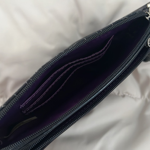 Black Coach Logo wristlet - Picture 4 of 5